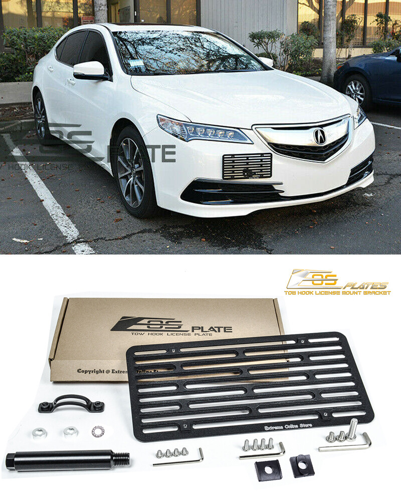EOS For 15-17 Acura TLX | Full Sized Front Tow Hook License Plate