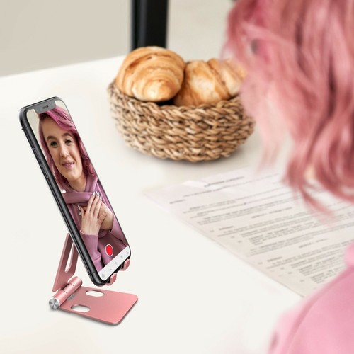 Aduro U-Rise Steel Foldable Aluminum Desktop Phone Stand Holder for Cellphones - 第 13/45 張圖片