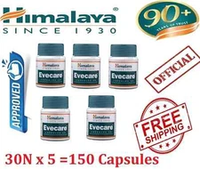 Himalaya Evecare Capsules for Menstrual Relief 5 Boxes (150 Caps) Exp 03/2027​