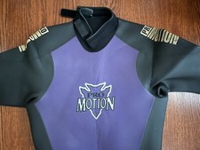 Pro Motion Full Body Wet Suit Purple/Black Size Large