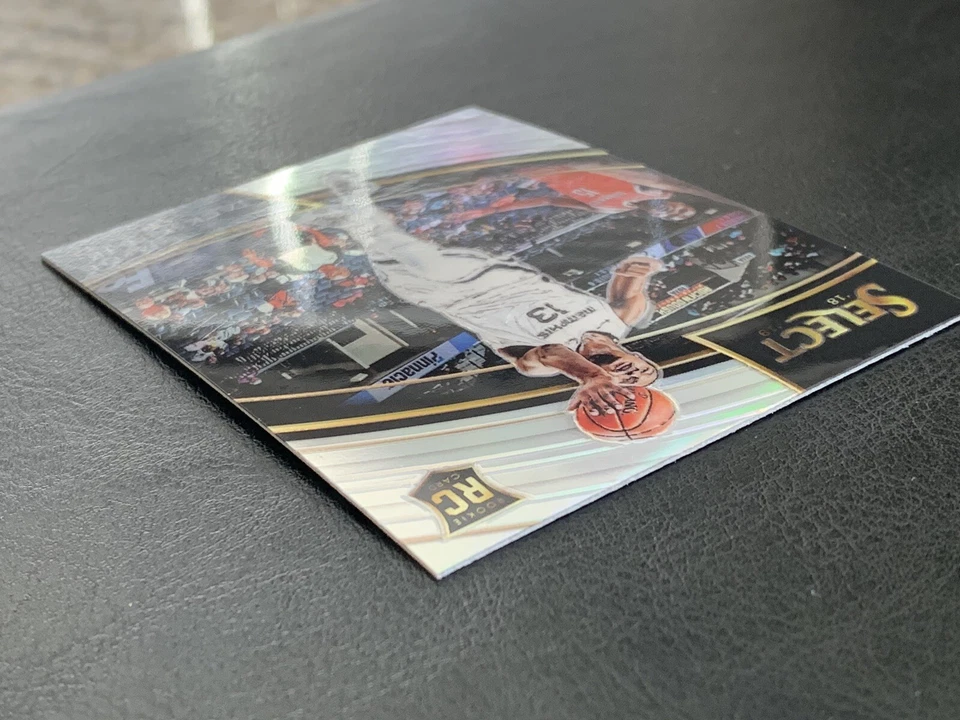 2018-2019 Panini Select JAREN JACKSON JR #239 Rookie Courtside Silver Prizm - SP - Image 4 of 4