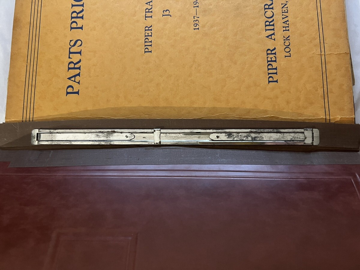 Vintage PIPER TRAINER J3 1937 - 1941 Parts Price List Catalog | eBay