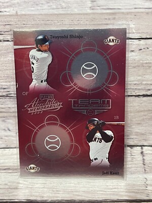 2002 Absolute Memorabilia Team Tandems #TT37 J.Kent T.Shinjo