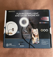 VIVITAR 2 in 1 Flexible Ring LED Light Smartphone Kit