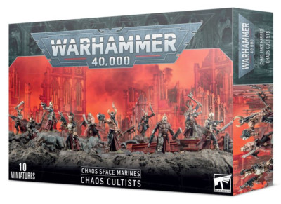 Chaos Cultists Chaos Space Marines NO BOX Warhammer 40K 10 alt Traitor Guard