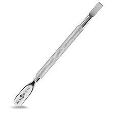 Cuticle Pusher Dual Sided Stainless Steel Nail Scraper Remover Manicure Tool Art