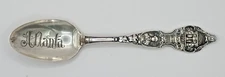 Antique R Wallace & Sons "Atlanta" Georgia Sterling Silver Souvenir Spoon