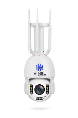 Cámara De Seguridad 4G Con Panel Solar Y Zoom 30X - Ultra HD 4K, 128GB, Visión 24/7 Para Exterior
