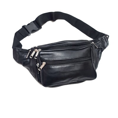 Cuero Bolsa Cinturón Tripa Riñonera Viajes Bolso Funda de Móvil