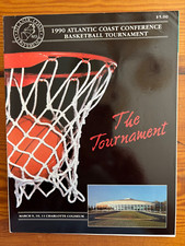 1990 Atlantic Coast Conference Basketball Tournament Program - Hurley, Laettner