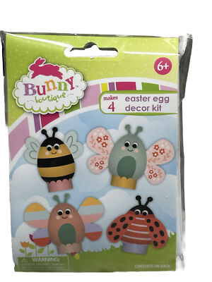 Bunny Boutique 6+ Makes 4 Easter Egg Decor Kit 