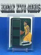 NBA 2021-22 Panini Chronicles Draft Picks Material Green Parallel Pick Your Card