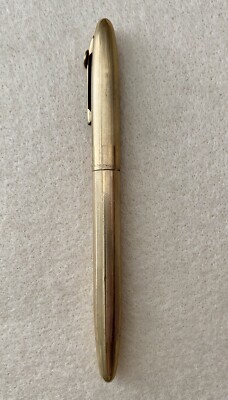 Vintage SHEAFFER FOUNTAIN PEN - Gold Plated / 14K Nib / Cit 100+