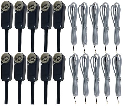 Trango GU10 Anschlusskasten 1m 0,75mm² Kabel für LED Einbauleuchtenn GU10AK-1M