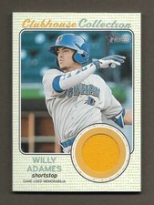 2017 TOPPS HERITAGE MINORS CLUBHOUSE COLLECTION RELIC - PICK ANY YOU WANT