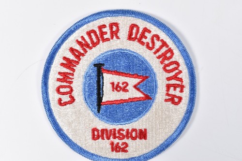 US Navy Commander Destroyer Division 162 4" Jacket Patch | eBay