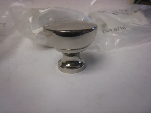 2 yes 2 Top Knobs m1321 Bergen 1-1/4 Inch Mushroom Cabinet Knob - Nickel - Picture 4 of 6