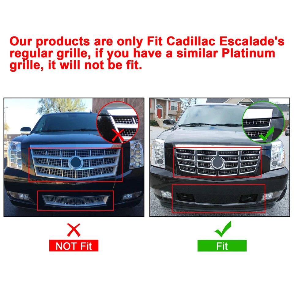 New Hood Molding Trim Chrome FOR Cadillac Escalade 2007-2014 GM1235107 15907251 Foto 2 de 4