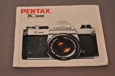 Asahi Pentax K1000 manual, Original, Not a Copy c1982