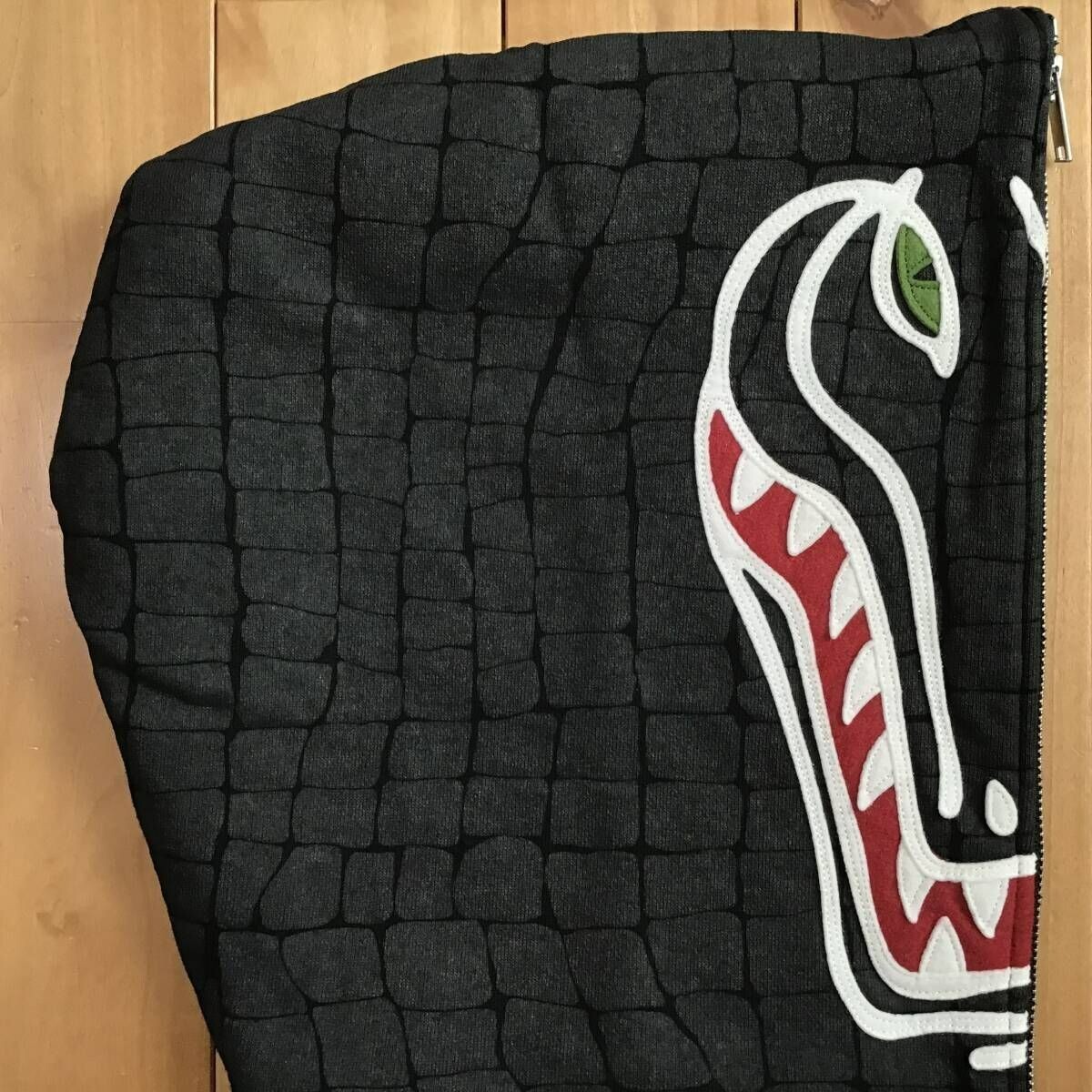 LACOSTE BAPE ZIP HOODIE S size a bathing *MINT*