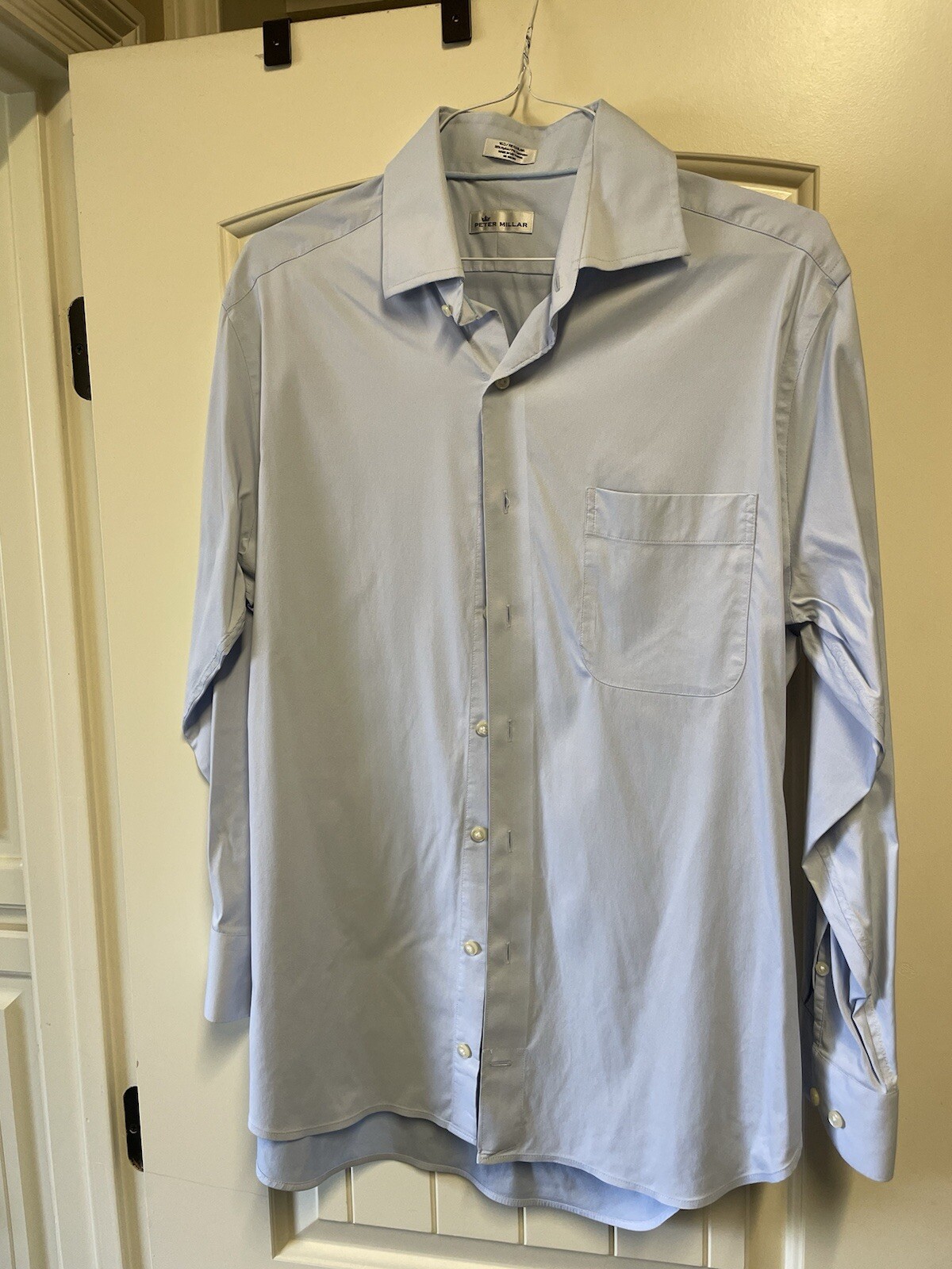Men’s Peter Millar Button Down Performance Dress … - image 1