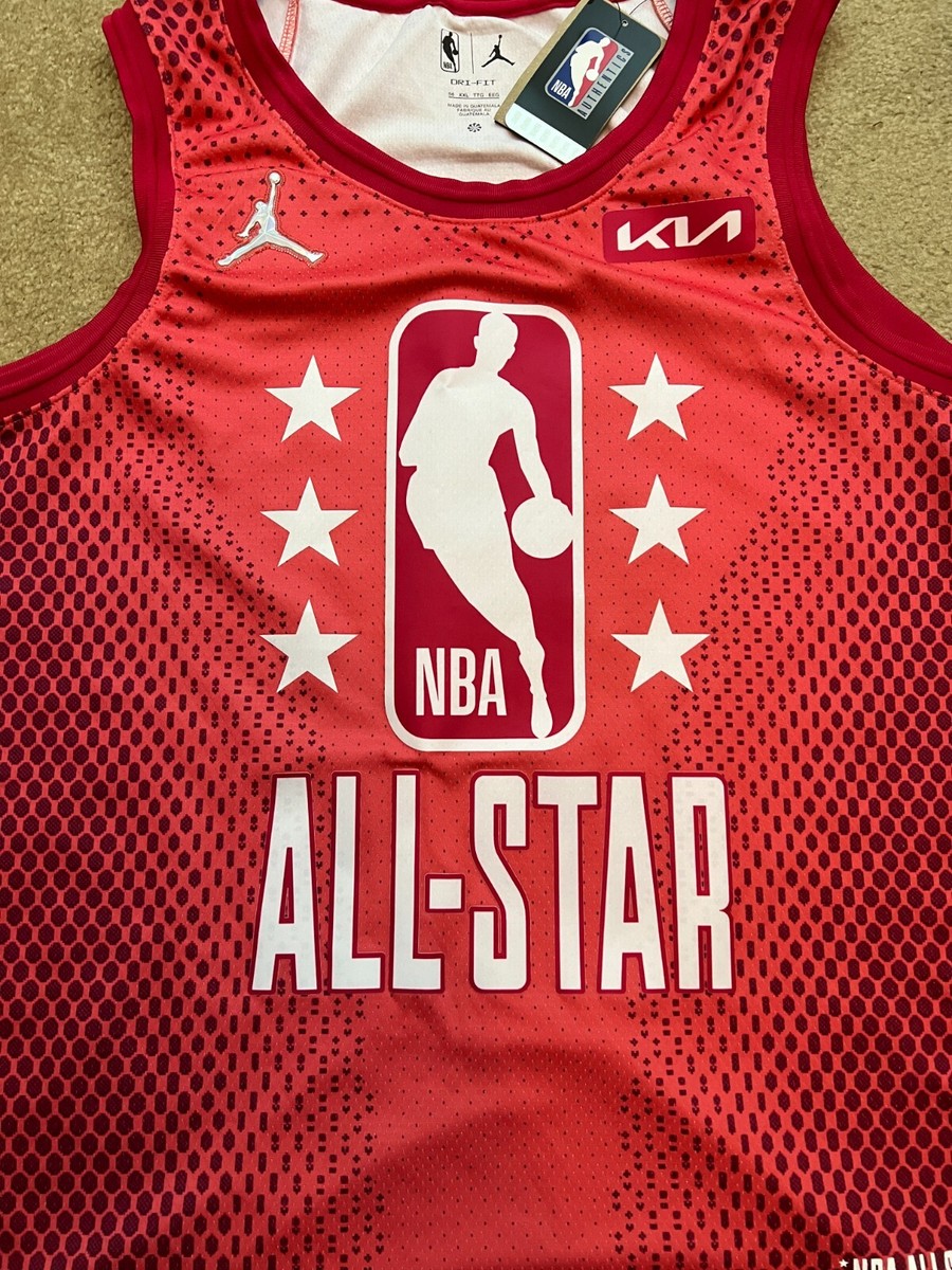 Jordan LeBron James #6 2022 NBA All Star Game Swingman Red Jersey