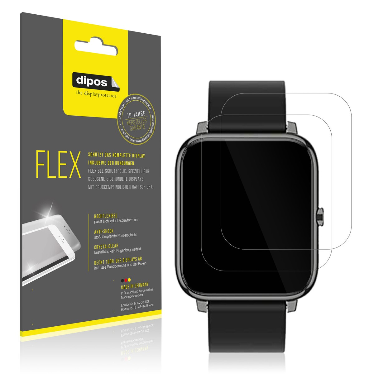 Pellicola Protettiva per OnePlus Watch (46mm) Protezione Vista 4 modi dipos