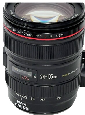 Canon EF 24-105mm f/4 L is USM Lens Pro Kit Filters , Hood For 5D