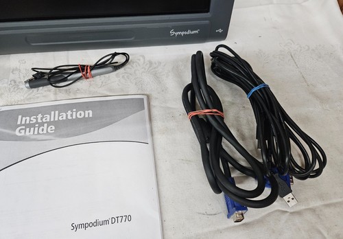 SMART Sympodium DT770 Interactive Pen Display 17" Monitor w Pen/Power/VGA GREAT - Picture 10 of 14