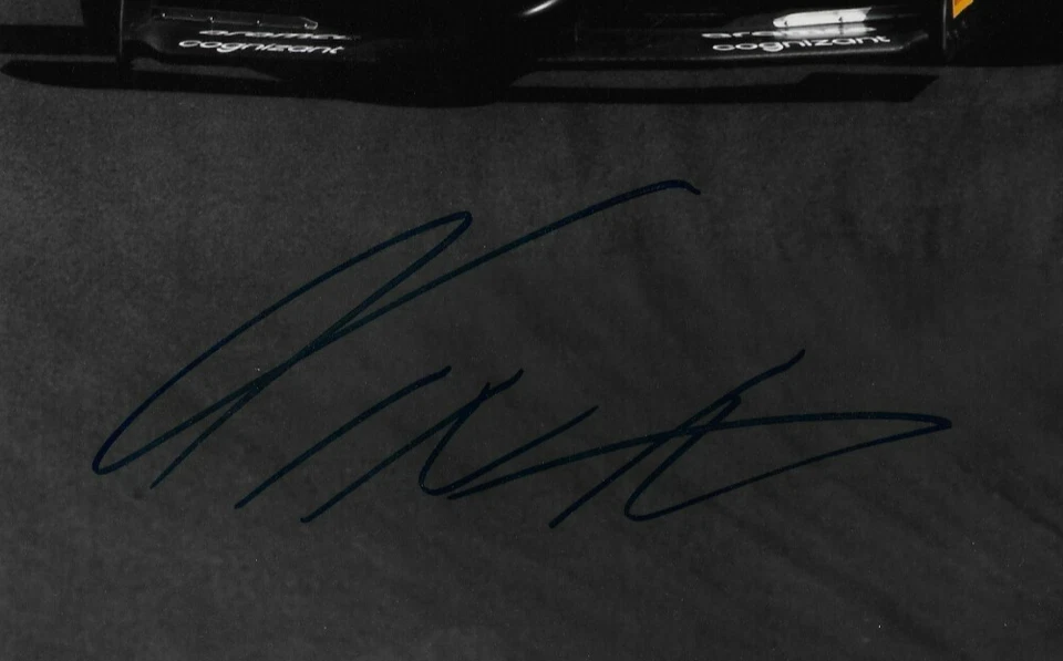 Signed Tina Hausmann Formula 1 Academy Aston Martin Racing 8x10 Photo 3 Original - Image 2 of 2