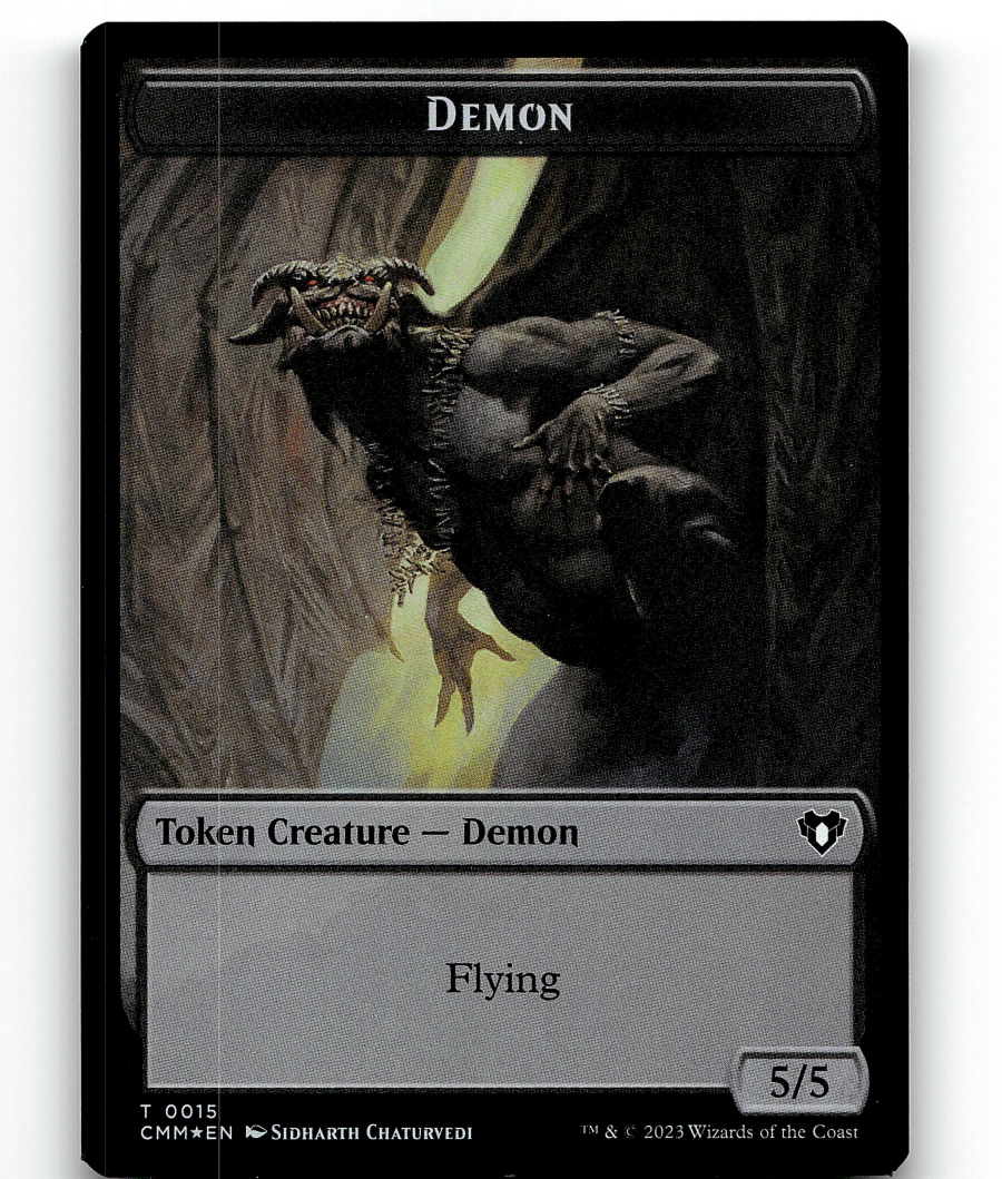FOIL - MTG - Eldrazi Scion Demon - Commander Masters - Token | eBay