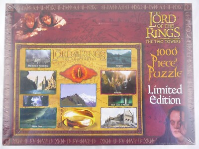 Der Herr der Ringe Die zwei Türme limitierte 1000-teiliges Puzzle.(275)