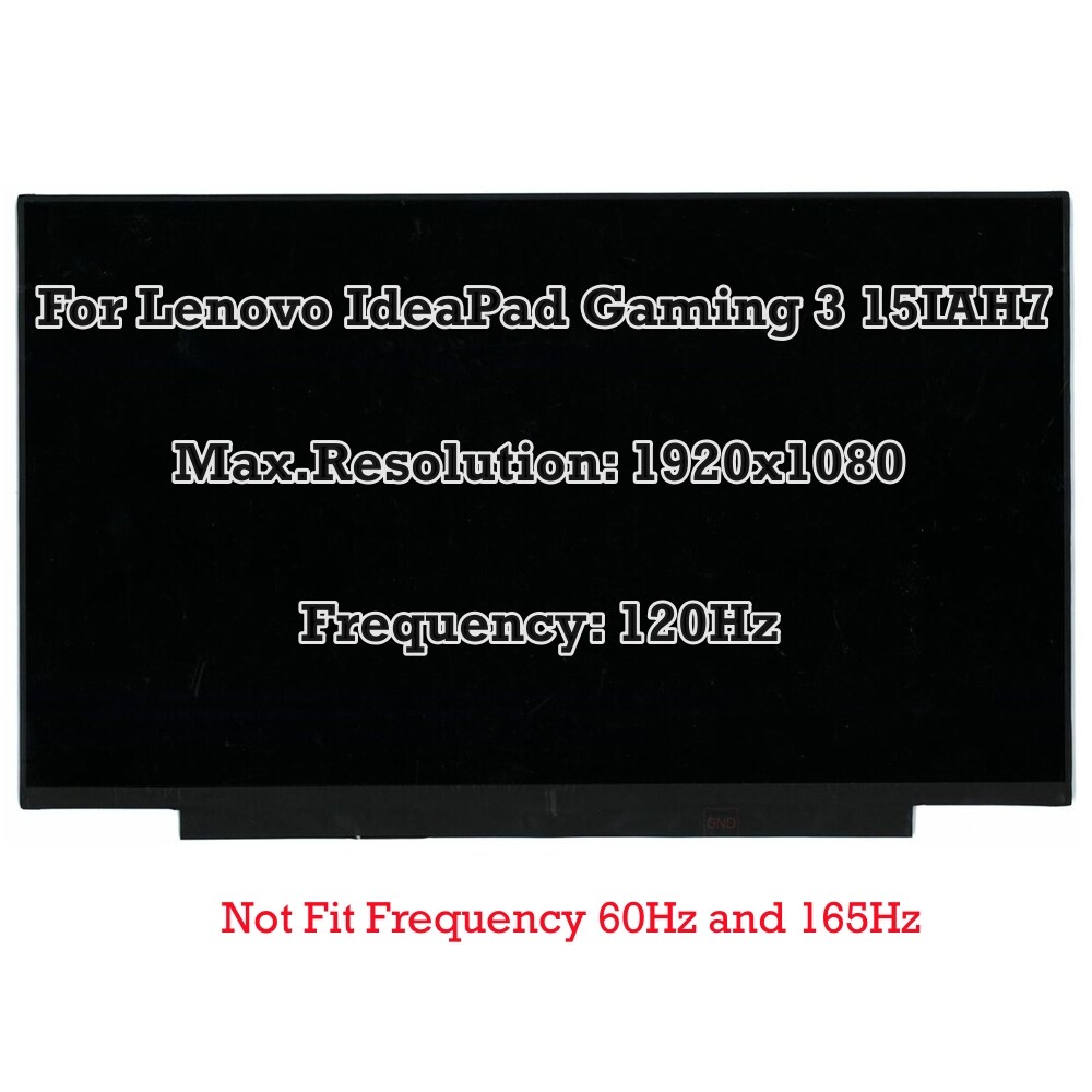 15.6"" 120Hz Lenovo IdeaPad Gaming 3-15IMH05 3-15ARH05 LCD Screen Display Panel