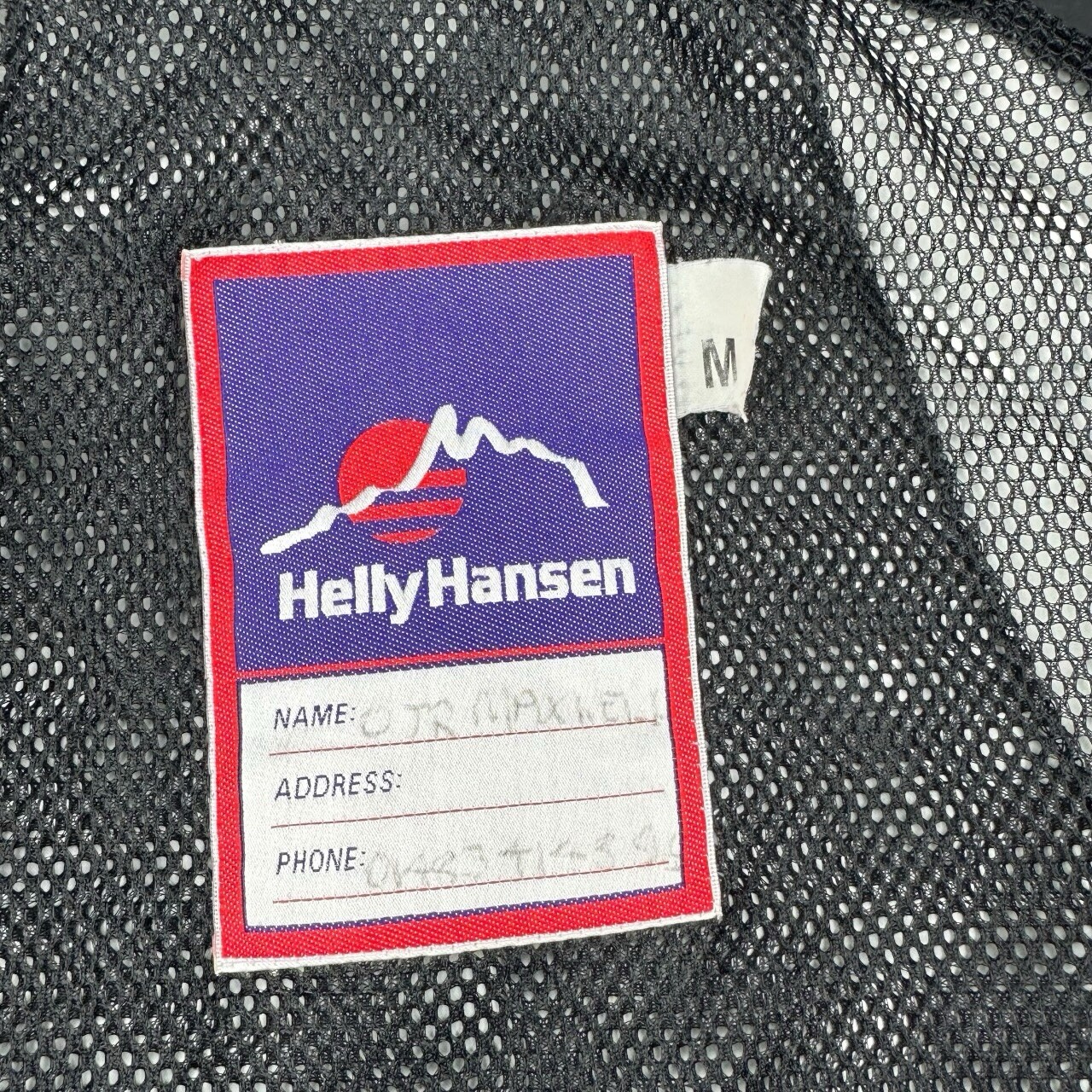Vintage Helly Hansen Rain Jacket Hellytech Blue M… - image 5