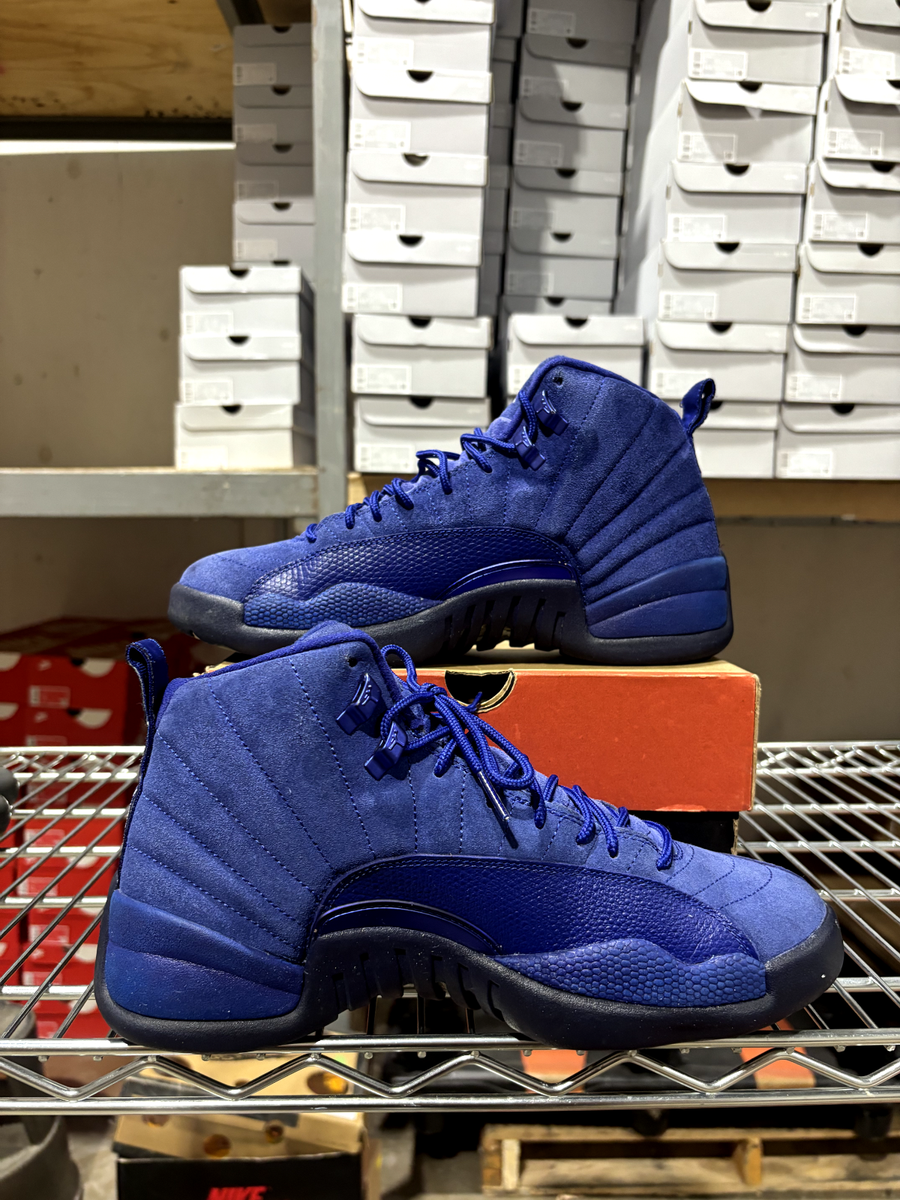 Used Air Jordan 12 Retro 'Deep Royal' Size 9 130690-400 | eBay