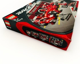 LEGO Racers / Speed Champions Formula 1 Ferrari F1 Pit Set 8375 Original Box | EOL 2005