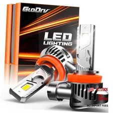 H 11 Light Bulbs for Cars, 6500K Cool White 95,000 LM 1500 Ultra H11/H8/H9