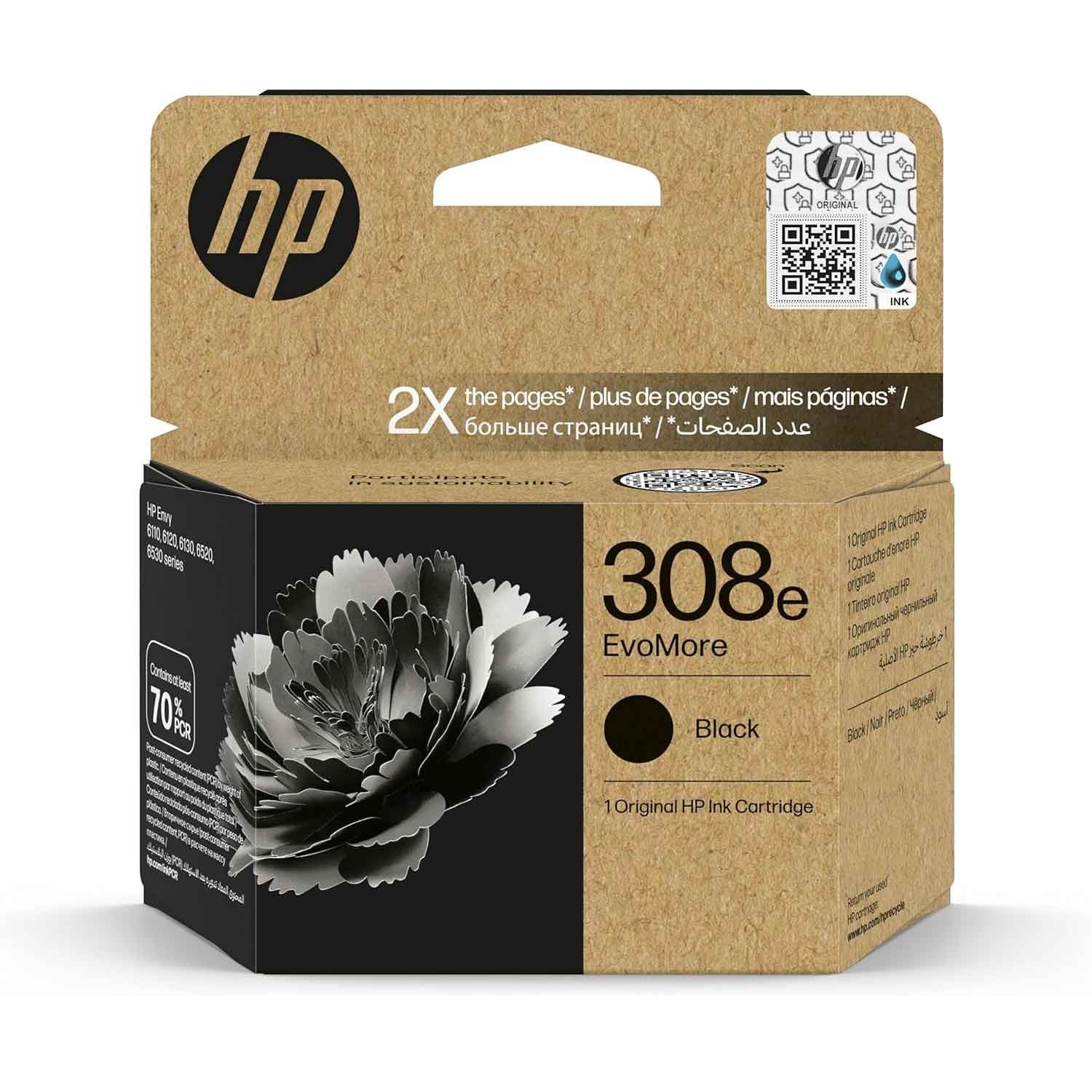 HP 308e EvoMore Schwarz