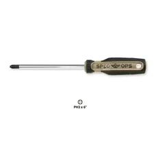 #3 X 6 In. Phillips Screwdriver, Magnetic Tip, Cr-Mo Steel Shaft