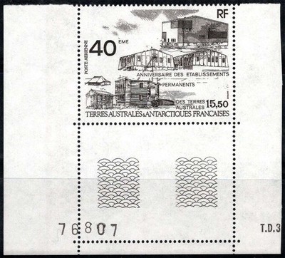 TAAF, Französische Australische Territorien 1989 Yv. 104 postfrisch ** 100% Luftpost 15.f, c