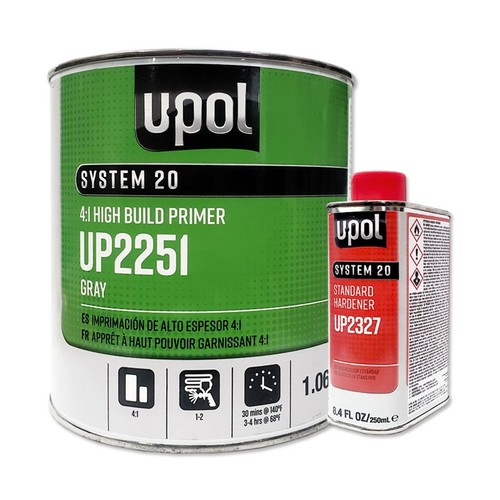 U-POL 4:1 Gray High Build Primer, 2251
