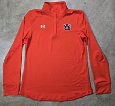 NWT Under Armour Women UA Auburn 1/4 University Tiger Pullover Sz Small