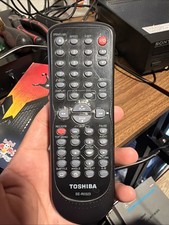 Toshiba SE-R0323 DVD/VCR Combo Original OEM Replacement Remote Control Black