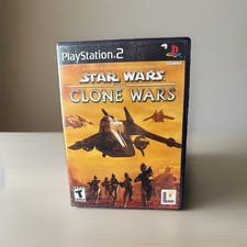 Star Wars: The Clone Wars - Sony PlayStation 2 PS2  CIB W/ Manual
