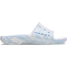 Crocs Baya II Marbled Slide   Waterproof Sandals, Lightweight, Easy Clean