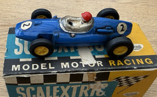 Vintage Tri-ang Scalextric C/58 Cooper Blue F1 Car #2 Boxed In Original Box