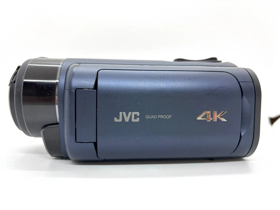 JVC GZ-RY980 VIDEO CAMERA Everio R 4K QUAD PROOF 10x FULL HD AVCHD Blue - Image 3 of 4