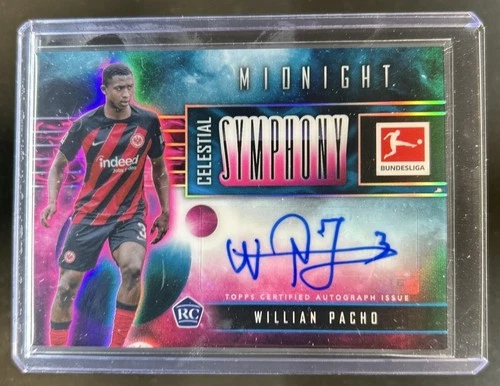 Willian Pacho 2023 Topps Willian Pacho Auto