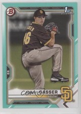2021 Bowman Draft Aqua 139/199 Robert Gasser #BD-135 0b3
