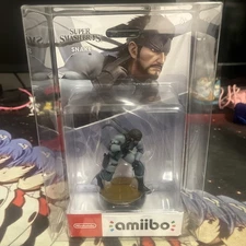 New Sealed NIB Snake Amiibo Nintendo Super Smash Bros Ultimate Metal Gear Solid